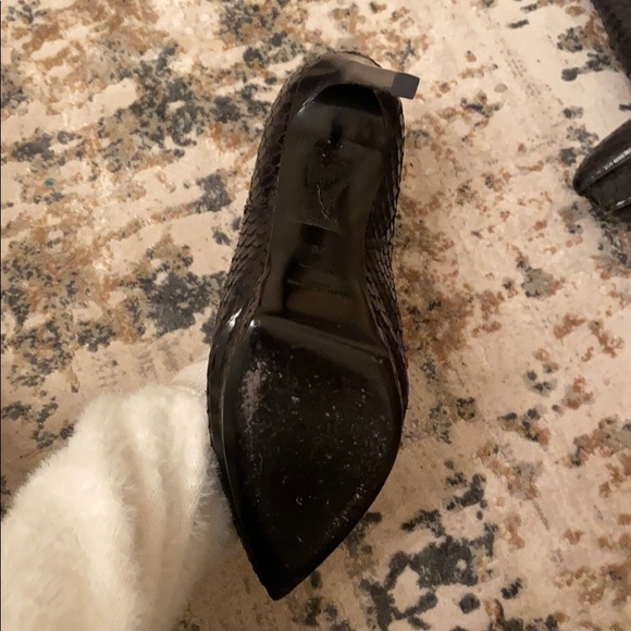 COPY - YSL black python bootie - Picture 9 of 11